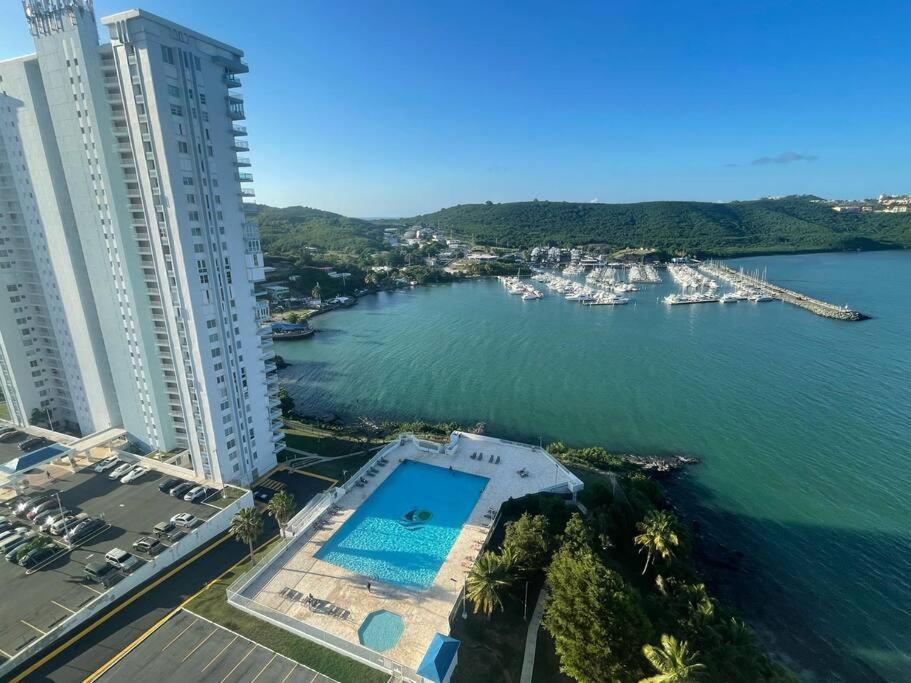 Ocean View 2 Bed 1 Bath 2 Parkings & Pool @ Dos Marinas Fajardo Daire Dış mekan fotoğraf