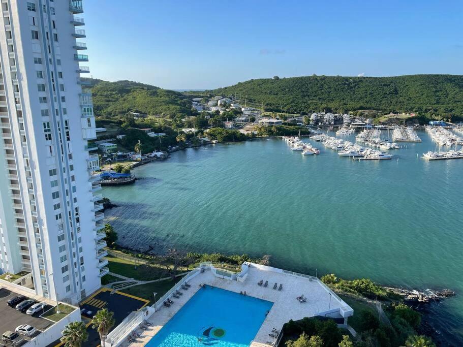 Ocean View 2 Bed 1 Bath 2 Parkings & Pool @ Dos Marinas Fajardo Daire Dış mekan fotoğraf